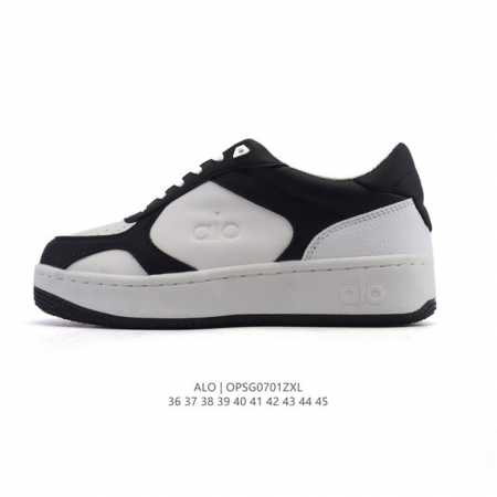 Alo Yoga Recovery Mode Comfortable and simple white shoes, non-slip and wear-res - Click Image to Close