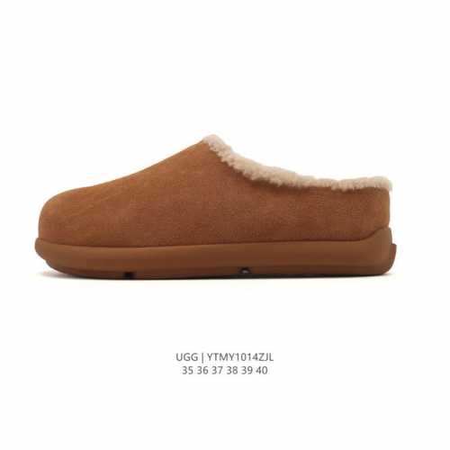Company-grade autumn/winter new Ugg cotton slippers, fleece-lined and thickened