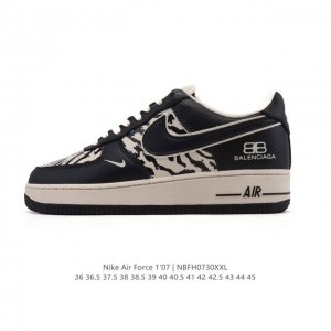 Corporate Nike Air Force 1 '07 Low Air Force One White Shoes with Air Cushioning