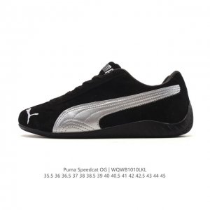 Puma Speedcat Og is a low-top, retro-inspired, versatile casual racing shoe from