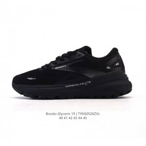 Corporate-Level Brooks Glycerin 19 Sports Shoes, Shock-Absorbing Jogging Shoes,