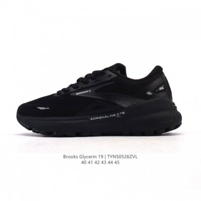 Corporate-Level Brooks Glycerin 19 Sports Shoes, Shock-Absorbing Jogging Shoes,