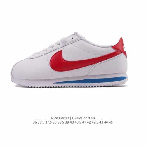 Nike Classic Cortez Nylon sneakers with oversized tongues for men and women, emb