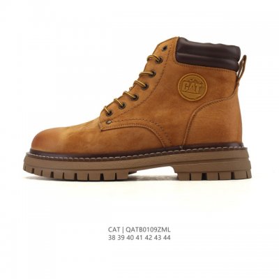 Company-grade Cat new Martin boots, trendy thick-soled height-increasing short