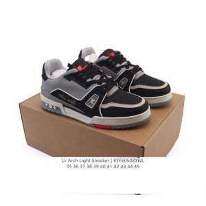 Louis Vuitton Lv 2025 3DLogo LvLouis Vuitton Trainer Sneaker Low 35-45 Rtfe0508