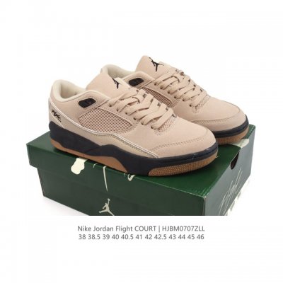 Nike Jordan Flight Court Fashion Casual Non-slip Wear-resistant Low-top Sneakers