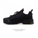 Corporate-grade outdoor dad sneakers. The North Face thick-soled, height-enhanc
