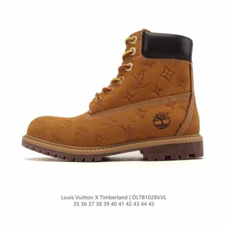 Company-grade Timberland high-top combat boots, Louis Vuitton x Trainer Sneaker - Click Image to Close