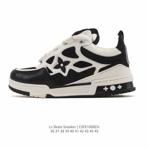 Company-grade Louis Vuitton Trainer Sneaker Low, fashionable athletic shoes with