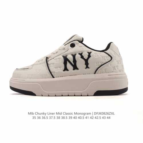 Mlb Chunky Liner Mid, a popular item from the senior shoe series, features light