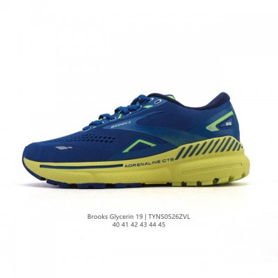 Corporate-Level Brooks Glycerin 19 Sports Shoes, Shock-Absorbing Jogging Shoes,