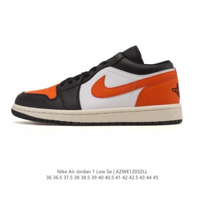 Authentic Nike Air Jordan 1 Low AJ1, a low-top retro-style casual basketball sho