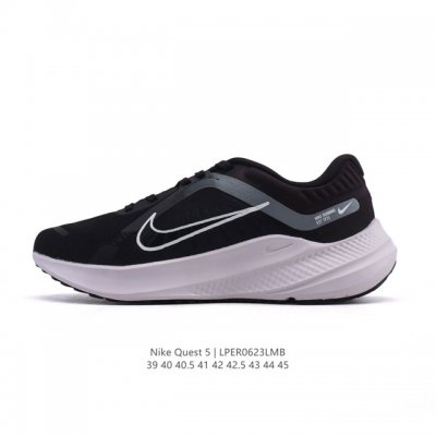 Nike Air Quest 5 Kaja Breathable Lightweight Cushioned Running Shoes, Nike Quest