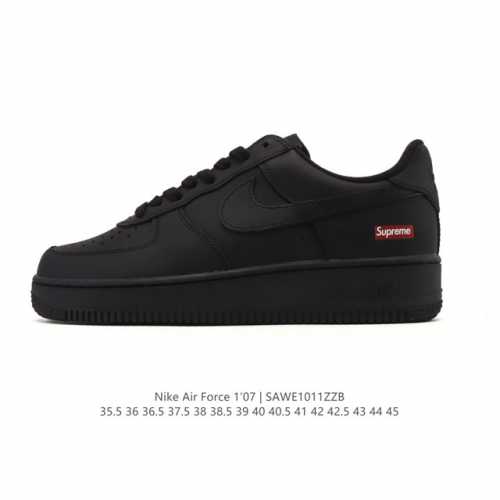 Nike Air Force 1 '07 Low, a versatile, platform, low-top casual athletic shoe wi