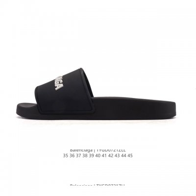 corporate-grade Balenciaga slippers, home and beach slippers for men and women,