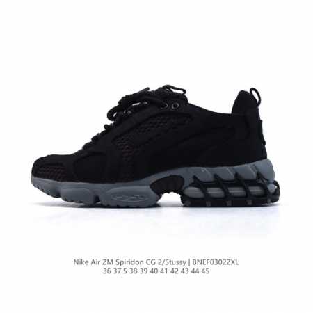 160 Nike Stussy X Nike Air Zoom Spiridon Caged 2 2 Zoom Cq5486-200 36 37.5 38 39 - Click Image to Close