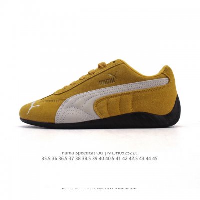 puma Speedca Og Puma Speed Racing Series Low-Top German Training Style Retro