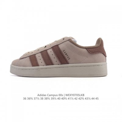 Adidas. Clover Campus 00S suede bread shoes retro casual sneakers. Millennium ba