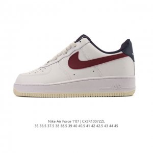 Nike Air Force 1 '07 Low, a versatile, platform, low-top casual athletic shoe wi