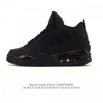 Nike Air Jordan 4 Retro Og Michael Jordan AJ4 Low-top Retro Casual Sports Baske