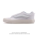 Vans Knu-Skool Vr3 Lx loafers with leather uppers. Camp Julian Series low-top r
