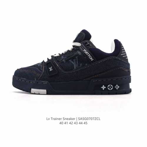 Louis Vuitton Lv Louis Vuitton sneakers, fashionable sports shoes, trendy thick