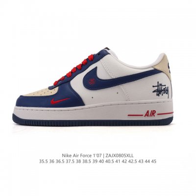 New Af1 Nike Air Force 1 '07 Low, a versatile sneaker with a thick , cushioned