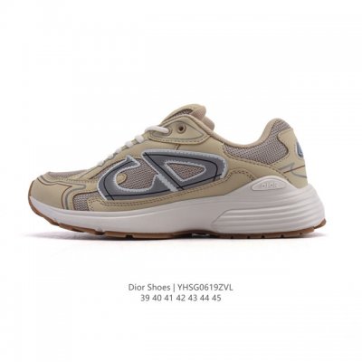 Dior men's shoes D-Connect neoprene sneakers thick sole heightening dad shoes fo