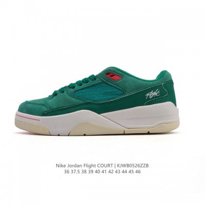 Nike Jordan Flight Court Fashionable, Casual, Non-Slip And Wear-Resistant Low-To
