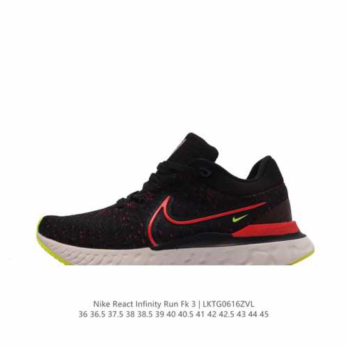 Nike React Infinity Run Fk 3 Prm Nike React Flyknit Flyknit Dh5392-007 36-45 Lk