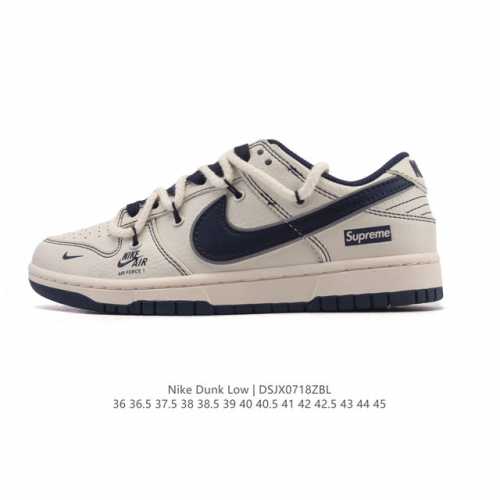 Authentic Nike SB Dunk Low Pro women's sneakers, retro skateboard shoes, deconst