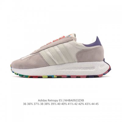 Adidas' new Trefoil Thick-Sole Adidas Retropy E5 new popcorn low-top classic sn