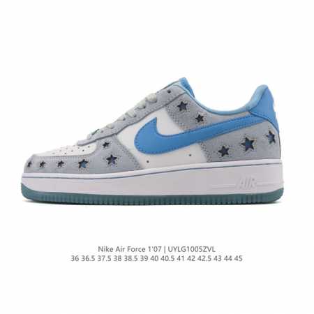 Company-grade Nike Air Force 1 '07 Low platform sneakers, featuring a thick sole - Click Image to Close