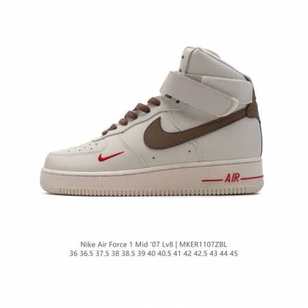 Nk Air Force 7 Mid AF1 AF1 DDD DDD 804609-103 DDD 36 36.5 37.5 38 38.5 39 40 40. - Click Image to Close