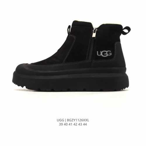 Company-grade Ugg men's snow boots, made in Guangdong. Features a TPU molded up