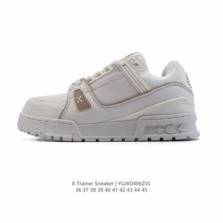 Louis Vuitton X Trainer Sneaker 3D Logo X Trainer Sneaker Low 36-45 Yujk0406Zvl - Click Image to Close