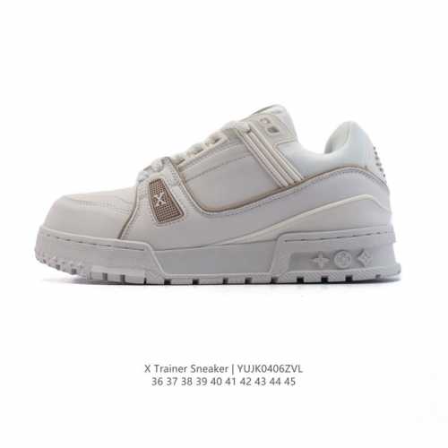 Louis Vuitton X Trainer Sneaker 3D Logo X Trainer Sneaker Low 36-45 Yujk0406Zvl