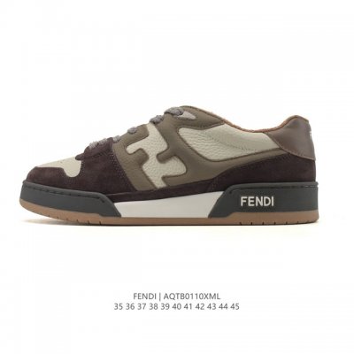 Fendi New Year Hot Selling Series Fashion Retro Sneakers for Men and Women, Orig