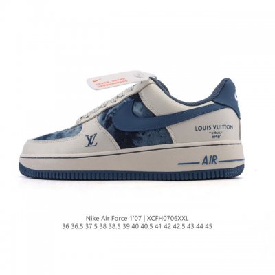 Company-level Af1 Nike Air Force 1 '07 Low Air Force One white shoes with thick