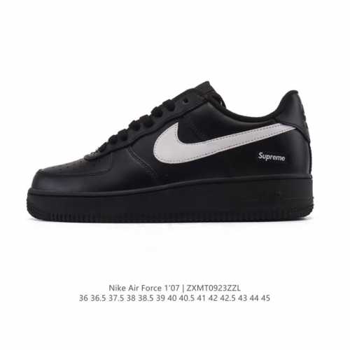 Nike Air Force 1 '07 Low, a versatile, low-top, cushioned white sneaker with a