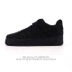 Nike Air Force 1 '07 Low Air Force One White Shoes With Air Cushion, New Model F