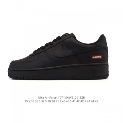 Nike Air Force 1 '07 Low, a versatile, platform, low-top casual athletic shoe wi