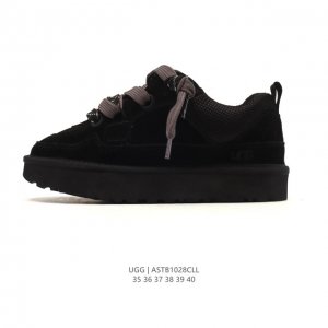 Company-grade Ugg snow boots, low-top ankle boots, thick-soled, height-increasin