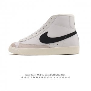 Nike Blazer Mid '77 Vntg Men's and Women's High-Top Sneakers. Recreating an unde