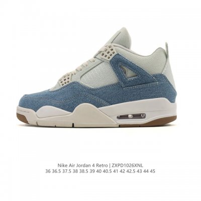 Nike Air Jordan 4 Retro Og Michael Jordan AJ4 Low-top Retro Casual Sports Basket