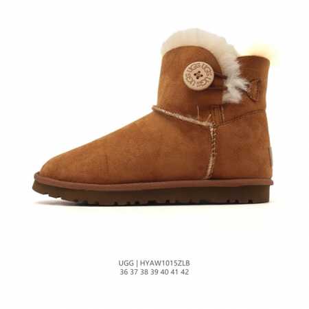 Ugg high-top snow boots, fashionable and comfortable women's shoes, thick-soled, - Click Image to Close