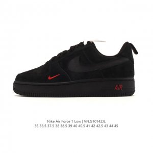 Company-grade Nike Air Force 1 '07 Low, platform platform sneakers, versatile an
