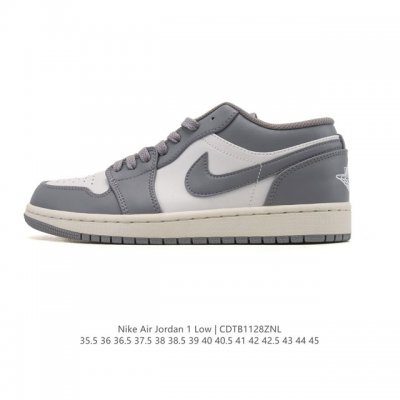 Genuine Nike Air Jordan 1 Low AJ1 (Company Grade) - A retro-inspired casual bas