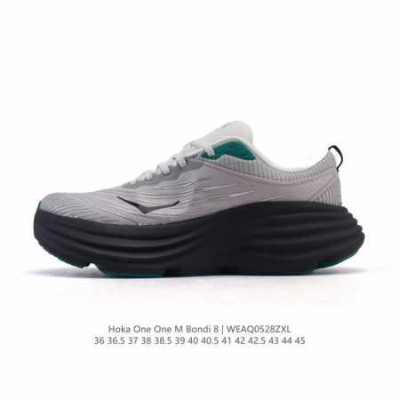 hoka One One Bondi 8 Running Shoes Lightweight Cushioning Road Running Shoes - Click Image to Close