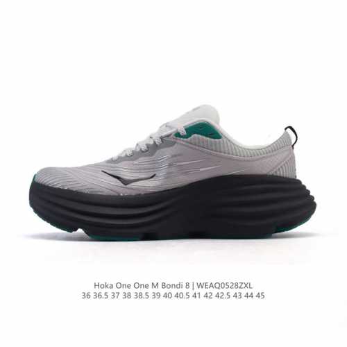 hoka One One Bondi 8 Running Shoes Lightweight Cushioning Road Running Shoes